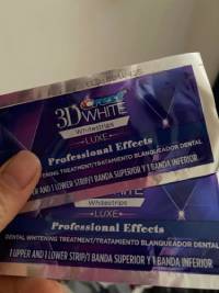 لصقات كرست بروفيشنال Crest™ 3D Whitestrips Professional Effects Original photo review