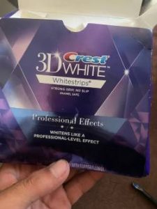 لصقات كرست بروفيشنال Crest™ 3D Whitestrips Professional Effects Original photo review