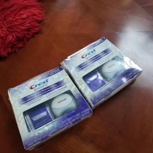 جهاز كرست لتبييض الاسنان Crest™ 3DWhitestrips Teeth Whitening Kit photo review