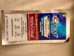 لصقات كرست للاسنان الحساسة Crest™ 3D Whitestrips Original photo review