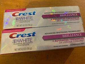 معجون اسنان كرست لتبييض الاسنان Crest™ 3D Brilliance Toothpaste Original photo review