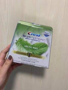 لصقات كرست Crest™ 3D Whitestrips Arctic Mint لتبييض الاسنان (سيروم اضافي) photo review